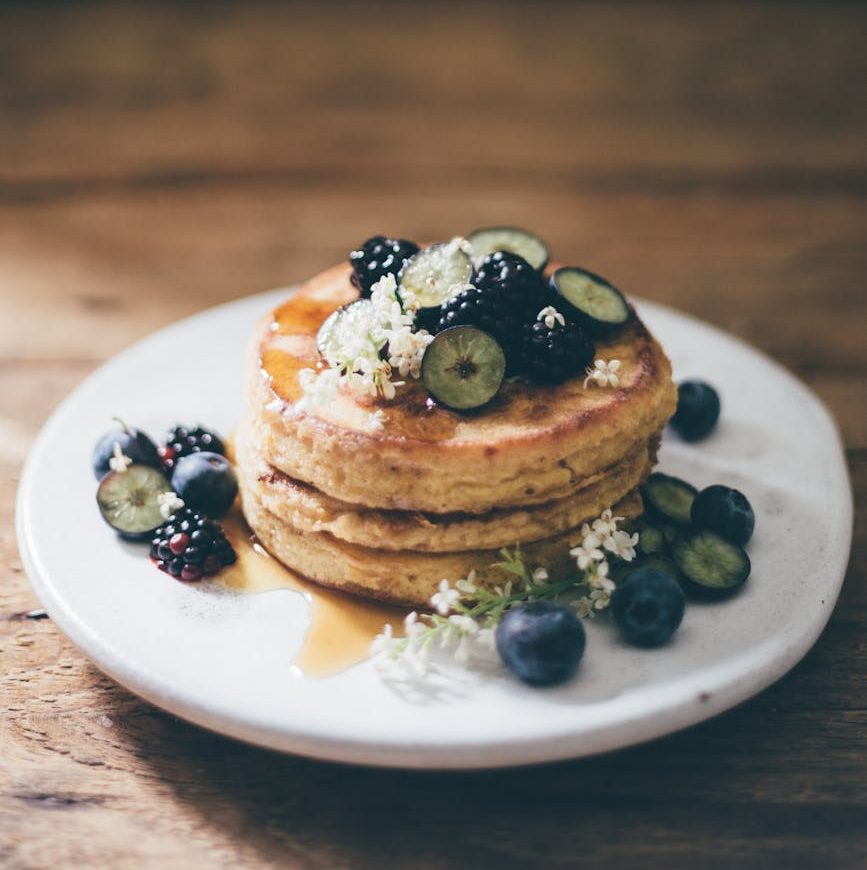 Sweet Blueberry Pancakes
